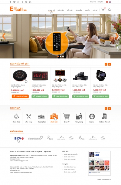 web bán hàng công nghệ