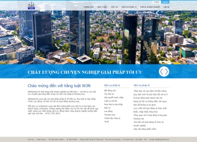 Web công ty luật